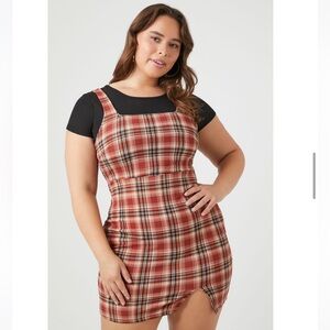 Almost Famous Forever 21 dress shirt set plaid